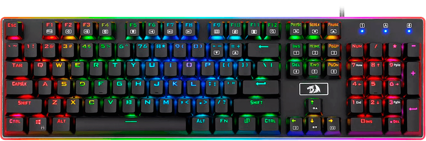 لوحة مفاتيح ميكانيكية للألعاب Redragon K595 RGB Ratri  للبيع في مصر من خلال Games2Egypt
