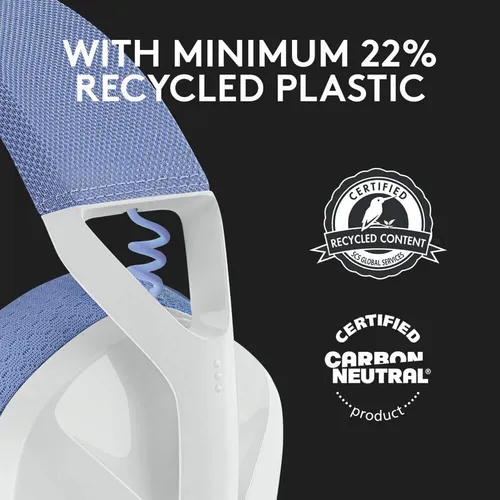 Logitech G435 Wireless Gaming Headset - White - Open Sealed – image 3