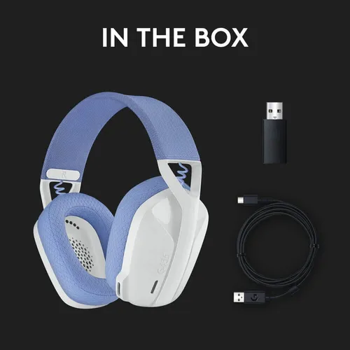 Logitech G435 Wireless Gaming Headset - White - Open Sealed – image 9