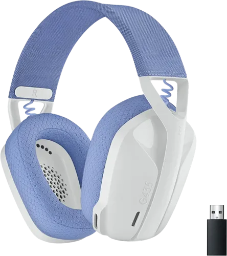 Logitech G435 Wireless Gaming Headset - White - Used