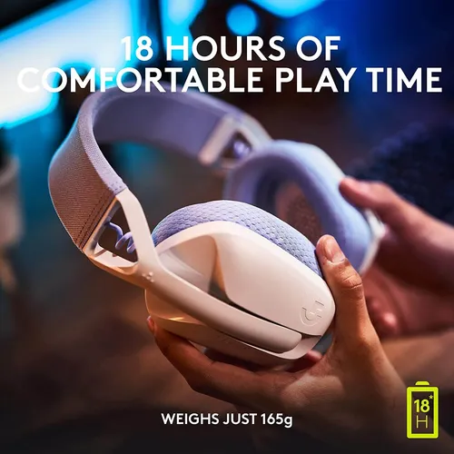Logitech G435 Wireless Gaming Headset - White - Used – image 4