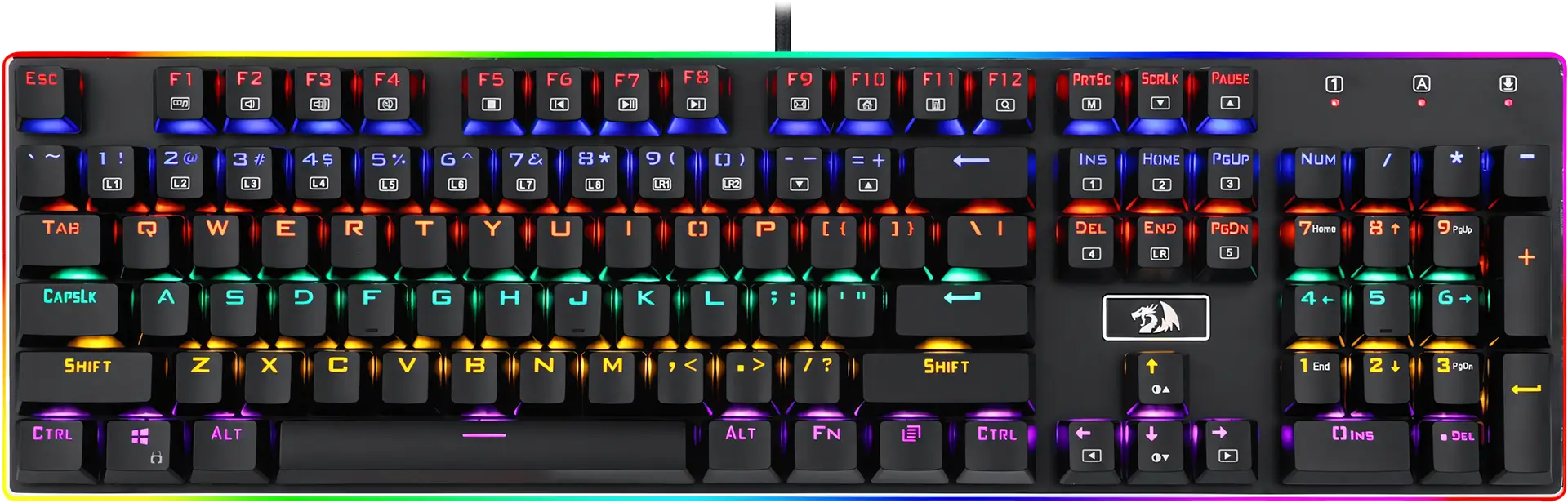 Redragon K577R Kali Gaming Mechanical Keyboard 