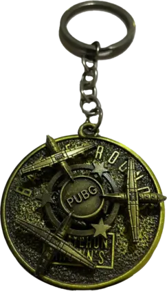 Pubg Rotating Keychain