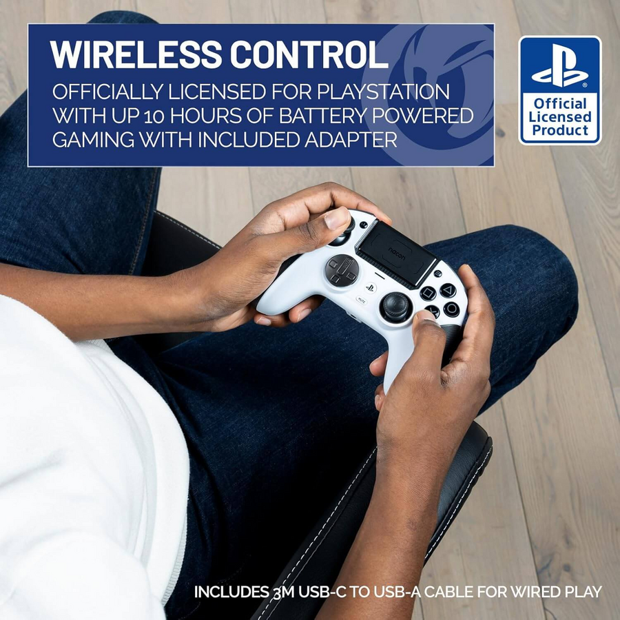 Nacon Revolution 5 PRO Wireless Controller - White – image 2