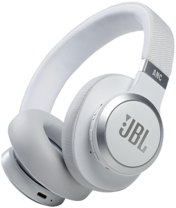 JBL Live 660NC Wireless Bluetooth Over-Ear Headset - White -  for sale in Egypt from Games2Egypt
