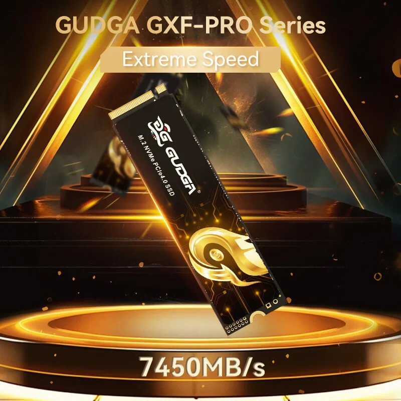 هارد SSD جودجا 2 تيرابايت جي إكس إف برو M.2 Gen4 مع مبرد حرارة لجهاز بلايستيشن 5 – صورة 2