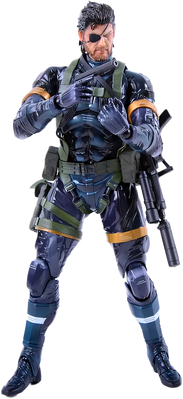 Snake Metal Gear Solid V Ground Zeroes Snake Square Enix - Action Figure