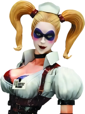 Square Enix Play Arts Kai Harley Quinn Arkham City Action Figure - 20cm