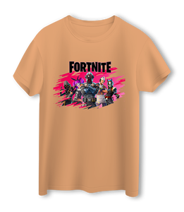 تي شيرت جيمنج أطفال فورتنايت من لوم - أصفر خوخي -  للبيع في مصر من خلال Games2Egypt