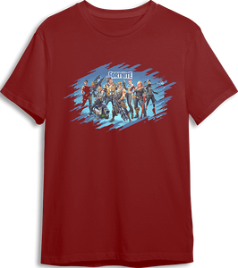 Fortnite LOOM Kids Gaming T-Shirt - Maroon