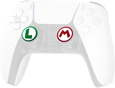 Mario and Luigi Thumb Grips - Green & Red -  for sale in Egypt from Games2Egypt