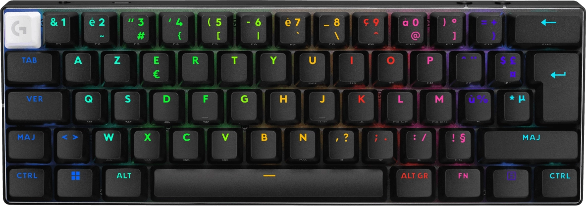 Logitech PRO X 60 LIGHTSPEED Wireless Gaming Keyboard (Tactile) Black  for sale in Egypt from Games2Egypt