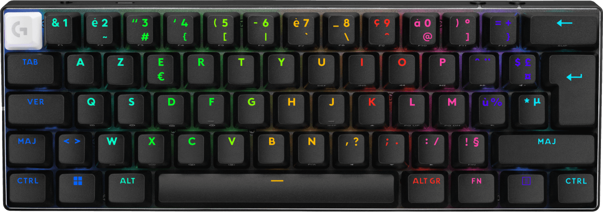 لوحة مفاتيح الألعاب اللاسلكية لوجيتك PRO X 60 LIGHTSPEED (لمسية) باللون الأسود  للبيع في مصر من خلال Games2Egypt