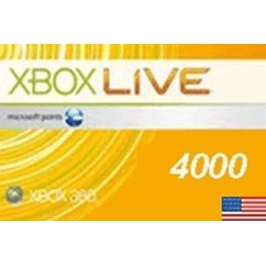 Xbox Live 4000 Microsoft Points [USA]  for sale in Egypt from Games2Egypt