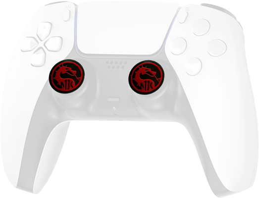 Mortal Kombat Red Dragon Thumb Grips - Black