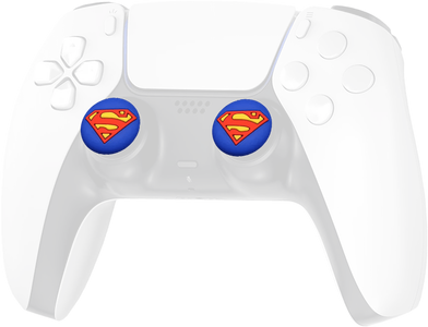 Super Man Thumb Grips - Blue -  for sale in Egypt from Games2Egypt