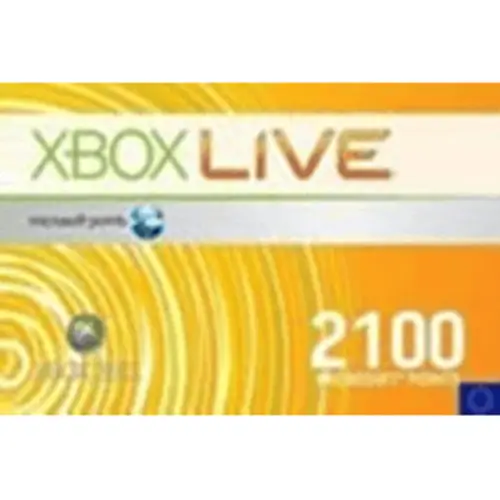 Xbox Live 2100 Microsoft Points [EU]