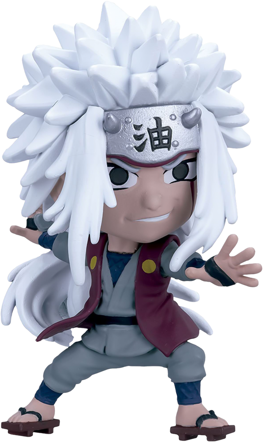 Bandai Chibi Masters Naruto Shippuden Wave 2 - Jiraiya Mini Statue Figure – image 2