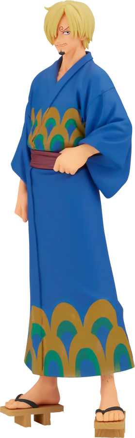 Banpresto Bandai One Piece - Wanokuni Sanji (Yukata Ver.) Statue Figure – image 5