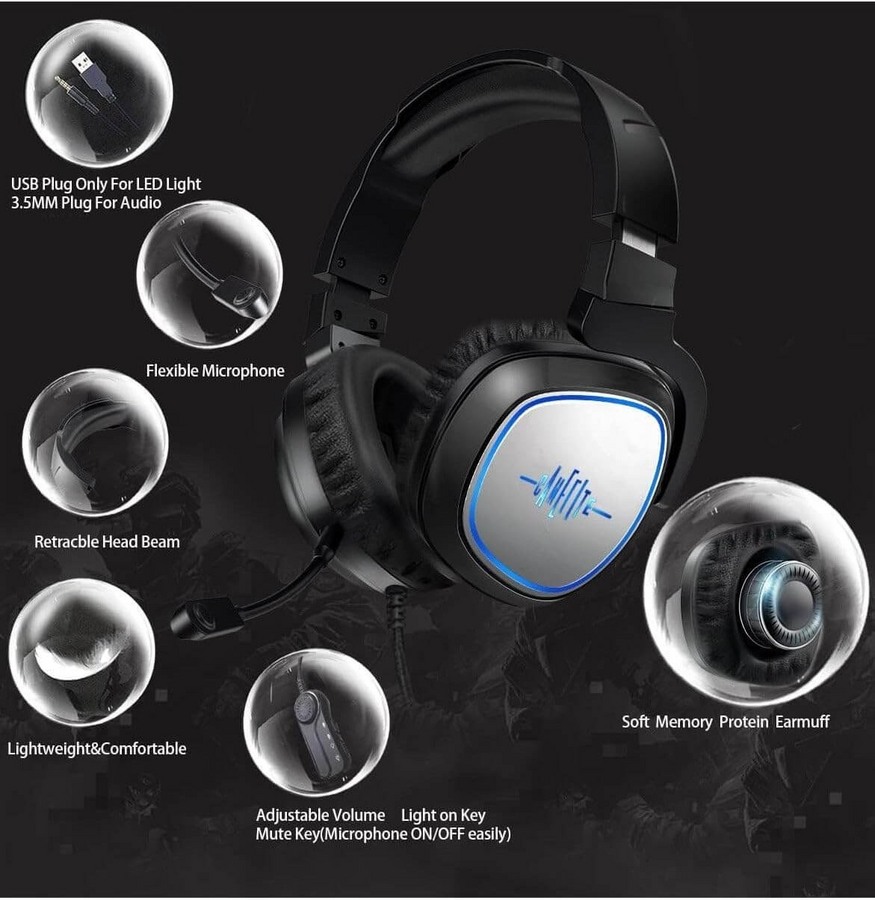 GAMELITE G1P Wired Gaming Headset – image 7