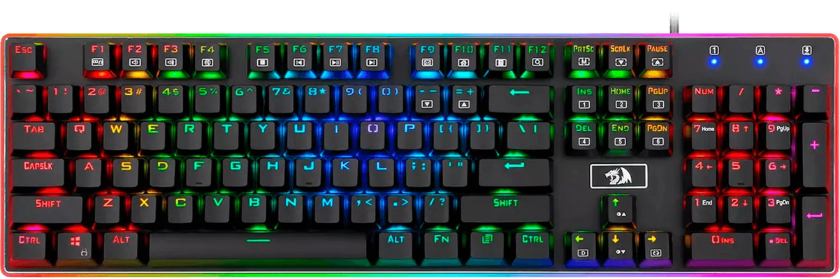Redragon K595 RGB Ratri Gaming Mechanical Keyboard - Open Sealed
