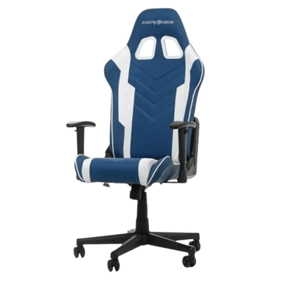 DXRacer P132 Prince Series Gaming Chair - Blue and White