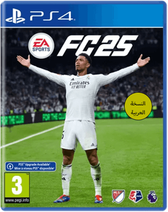اي ايه سبورتس إف سي 25 النسخة العربية و الانجليزية - بلايستيشن 4 -  للبيع في مصر من خلال Games2Egypt