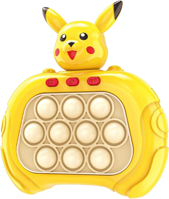 Pokemon Pikachu - Fast Quick Pop it Game Console