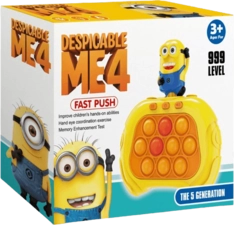 Despicable Me Minions - Fast Quick Pop it Game Console  for sale in Egypt from Games2Egypt