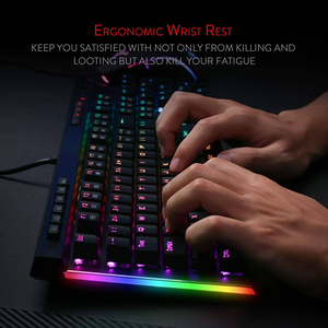 لوحة مفاتيح الألعاب الميكانيكية K580 VATA RGB بإضاءة خلفية LED من ريدراجون  للبيع في مصر من خلال Games2Egypt