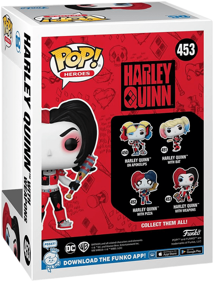 Funko Pop! Super Heroes: DC - Harley Quinn (with Weapons) – image 3