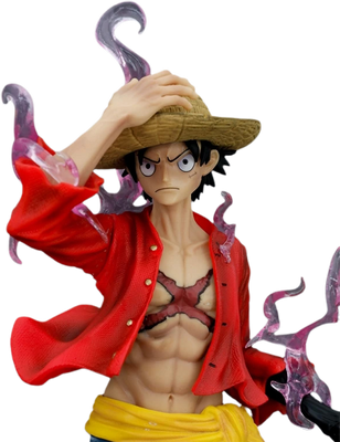 One Piece Hot Blooded Luffy Non-Luminous - Figure