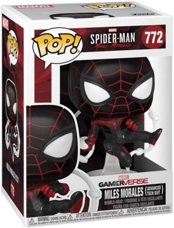 Funko Pop! Super Heroes: Marvel - Spider Man Miles Morales in Advanced Tech Suit – image 2
