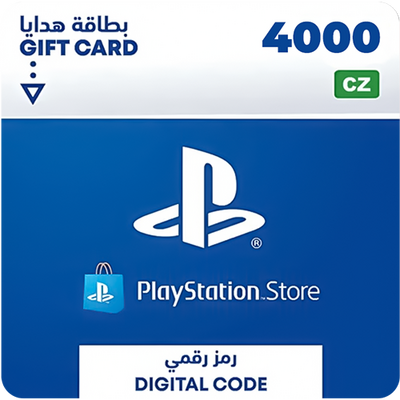 PSN PlayStation Store Gift Card 4000 CZK - Czech Republic