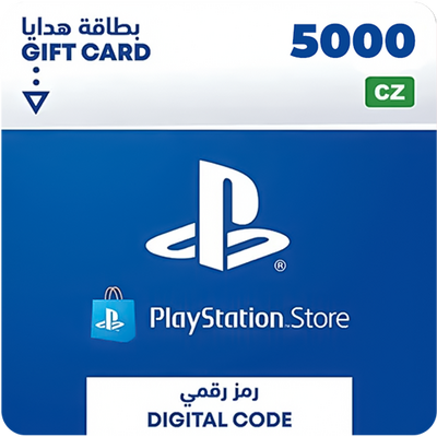 PSN PlayStation Store Gift Card 5000 CZK - Czech Republic