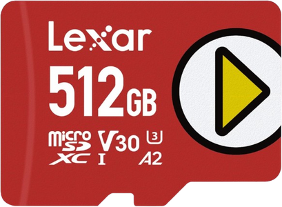 Lexar PLAY 512GB MicroSD Card for Nintendo Switch