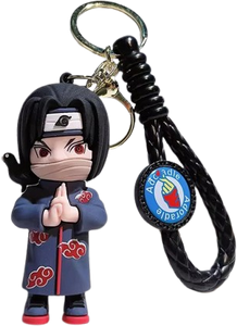 Anime Naruto Itachi Akatsuki - Keychain Medal