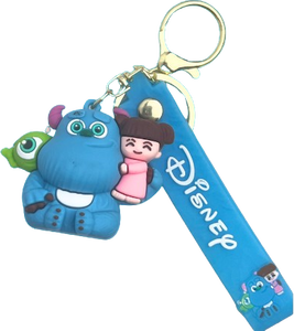 Carton Monsters Inc Sullivan and Mike and Boo - Keychain Medal -  for sale in Egypt from Games2Egypt