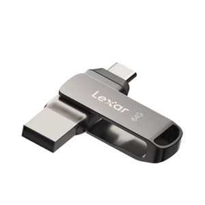 Lexar 64GB USB 3.2 Flash Drive Type-A & Type-C -  for sale in Egypt from Games2Egypt