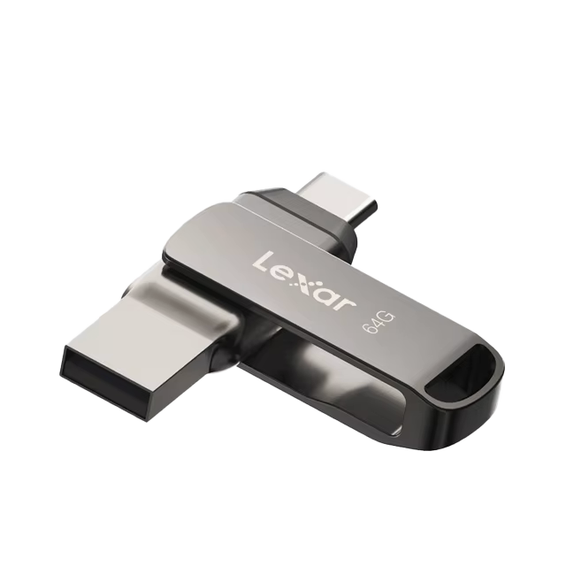 ليكسر 64 جيجا فلاش درايف USB 3.2 تايب-إيه & تايب-سي  للبيع في مصر من خلال Games2Egypt