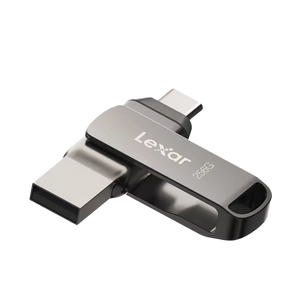 ليكسر 256جيجابايت يو إس بي 3.2 فلاش درايف، Type-A و Type-C