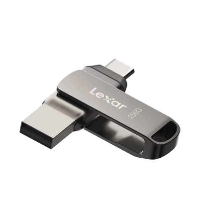 Lexar 256GB USB 3.2 Flash Drive Type-A & Type-C