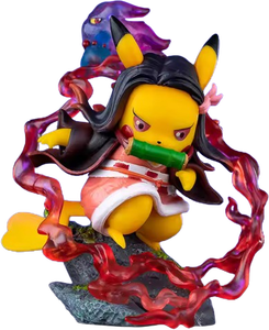 Pikachu in a Nezuko Kamado cosplay - Figure  -  for sale in Egypt from Games2Egypt