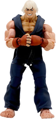 Street Fighter Ken Alternate Costume Blue- Action Figure