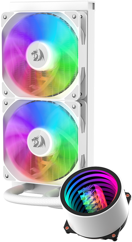 REDRAGON CCW-3011W 240 - CPU Liquid Cooler  – image 2