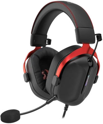 Redragon H312 Cybill 7.1 Surround Sound RGB USB Gaming headset - black