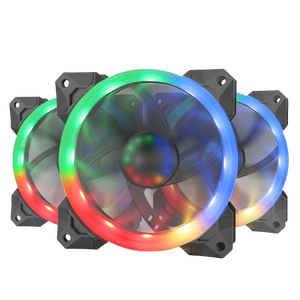 Redragon GC-F008 3 x 120mm - Fan RGB LED -  for sale in Egypt from Games2Egypt