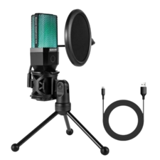 Redragon Adne GM212 RGB with Pop Filter -Streaming Microphone -  for sale in Egypt from Games2Egypt