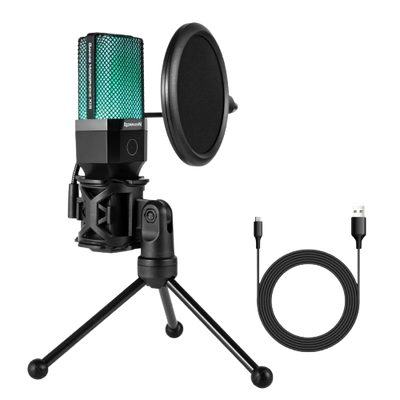 Redragon Adne GM212 RGB with Pop Filter -Streaming Microphone