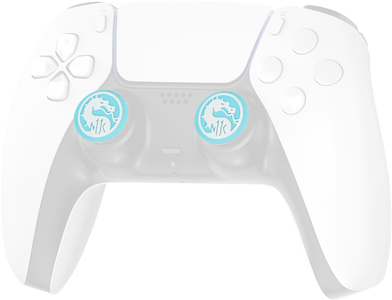 Mortal Kombat White Dragon Thumb Grips  -  for sale in Egypt from Games2Egypt
